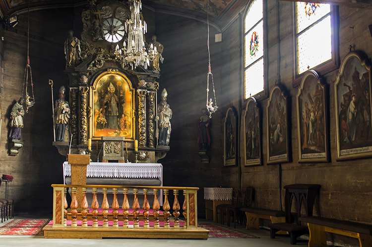 ołtarz sanktuarium św. Walentego Bieruń ciekawostki atrakcje zabytki