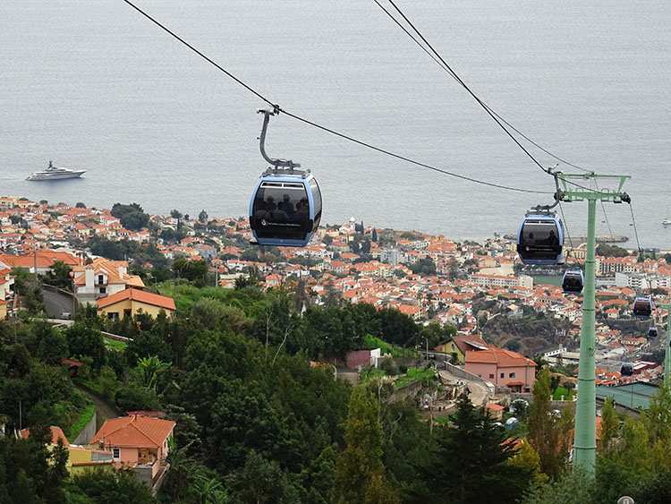 Seilbahn Funchal kolejka linowa Funchal atrakcje