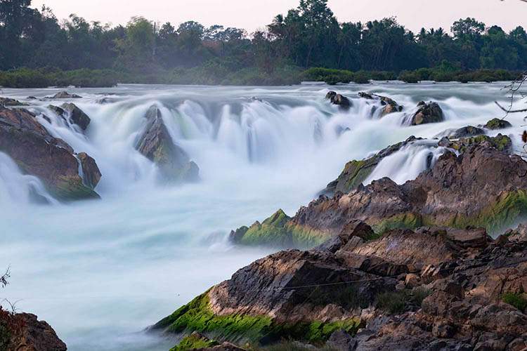 Laos wodospady Khone Phapheng wyprawy do Laosu