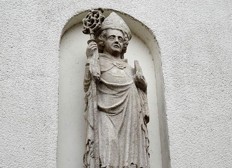 Szczecin figura Ottona za zamku