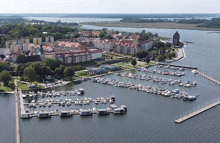 Kamień Pomorski ciekawostki marina