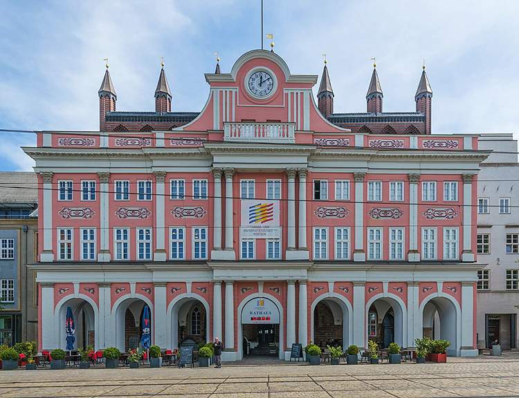 Rostock ciekawostki ratusz