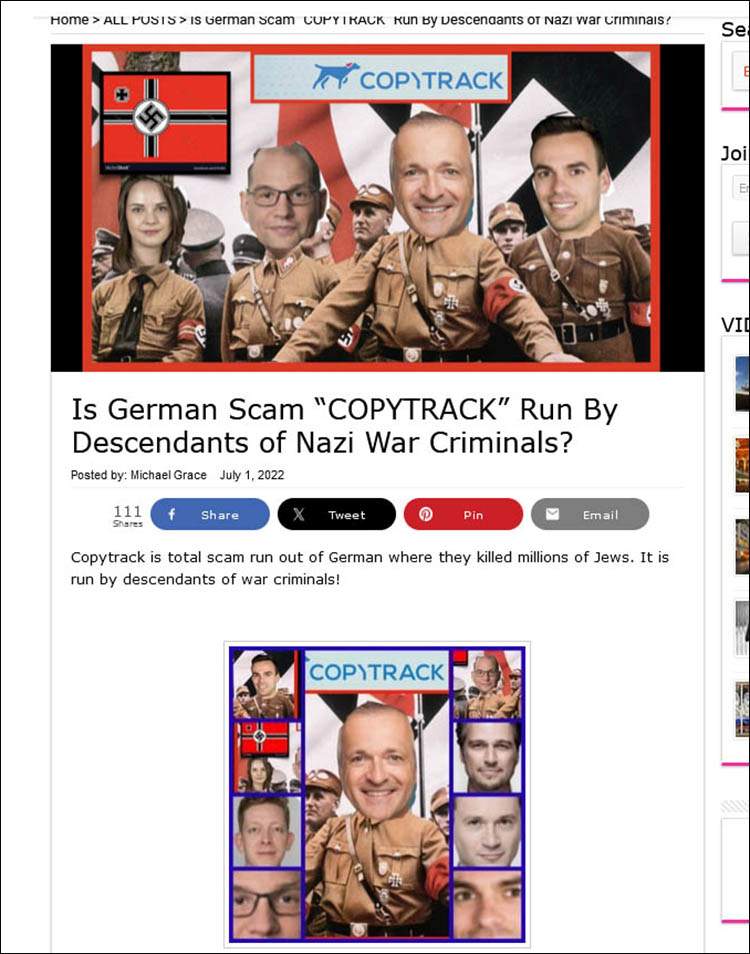 Copytrack GMBH Marcus Schmitt Berlin Germany Deutschland