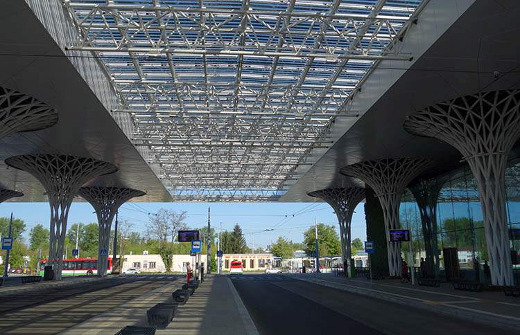Lublin autobusowy Dworzec Metropolitalny ciekawostki