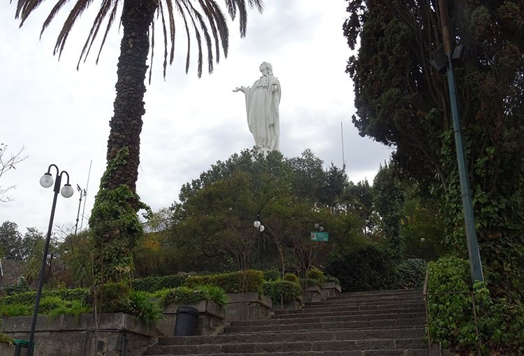 wzgórze San Cristobal Santiago Chile