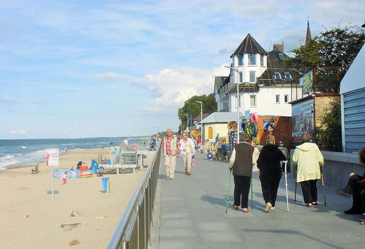 Sarbinowo ciekawostki atrakcje Promenada Nadmorska