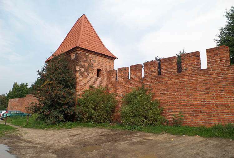 Głogów mury obronne