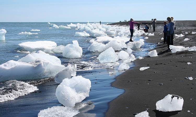 Jokulsarlon jezioro lodowiec Islandia atrakcje ciekawostki