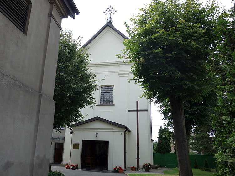 kościół św. Ducha w Brzezinach województwo łódzkie