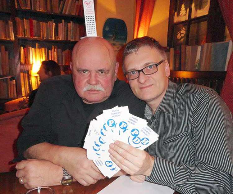 satyryk Stanisław Szelc Elita Partii Dobrego Humoru