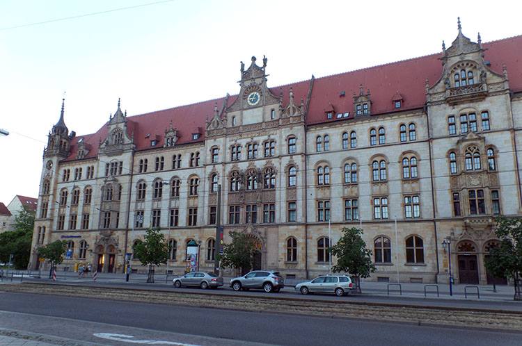 poczta Magdeburg ciekawostki atrakcje zabytki Niemcy