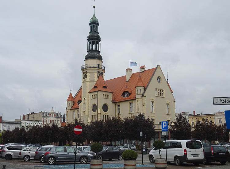 ratusz na rynku Krotoszyna