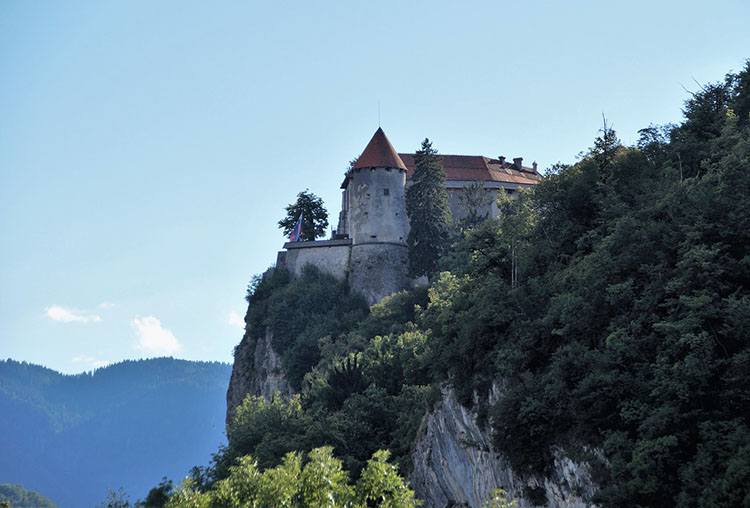 Bled zamek Słowenia ciekawostki atrakcje zabytki