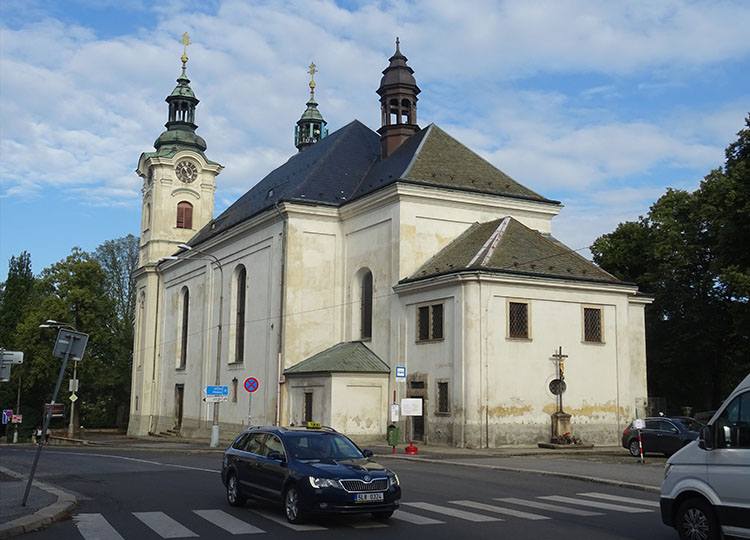 kościół św. Krzyża w Libercu Czechy zabytki