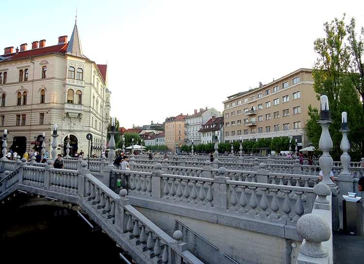 most Słowenia Lublana ciekawostki atrakcje zabytki