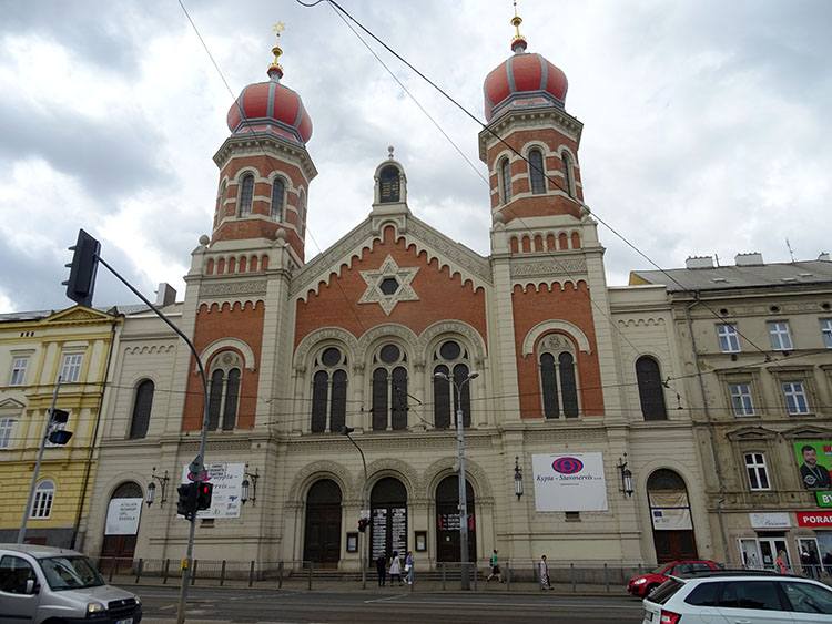 Wielka Synagoga Pilzno Plzen Czechy ciekawostki atrakcje zabytki