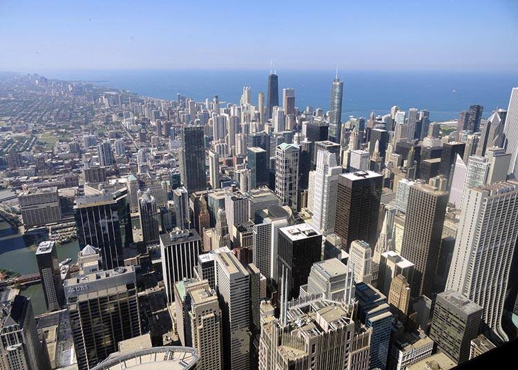 wieżowiec Willis Tower Chicago ciekawostki atrakcje największe miasta USA