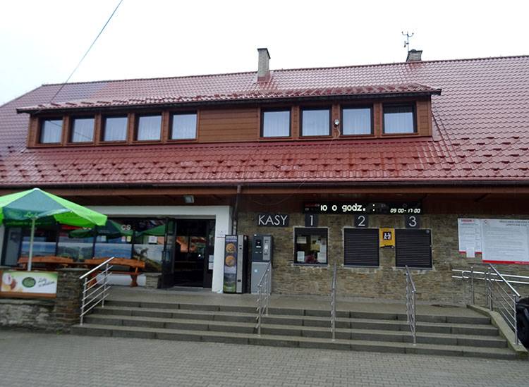 kolej linowa na Skrzyczne kasy Szczyrk ciekawostki atrakcje