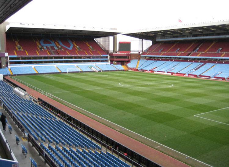 stadion Aston Villa Park największe stadiony Anglia piłka nożna Premier League