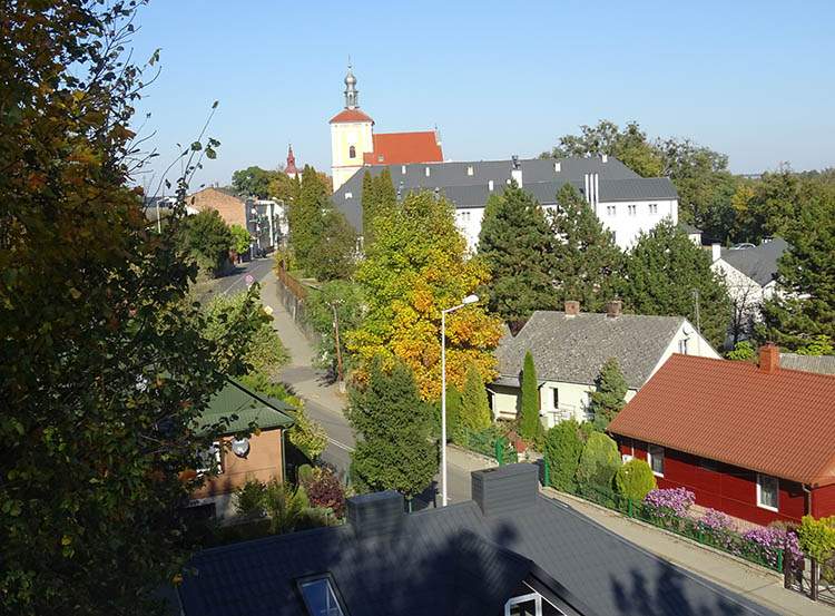 panorama miasta ze wzgórza zamkowego Szczebrzeszyn ciekawostki